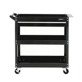 Giantz Tool Trolley Cart Rolling Cabinet with Drawer Workshop Garage Storage - Top-Down View