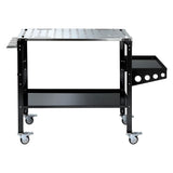 Giantz Welding Table Cart with Tool Storage 130KG Capacity Mobile Workstation - Top-Down View