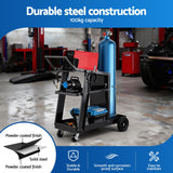 Giantz Welding Trolley Cart Welder MIG TIG ARC MMA Welder Plasma Cutter Storage - 45-Degree Angle