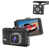 1080P Hd 3.0 Wide-Angle Driving Recorder With Reversing Image
