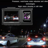 1080P In-Car Night Vision Driving Recorder With Hidden Infrared - Rear View