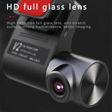 Hd Wifi Adas Driving Recorder With Usb Port - Top-Down View