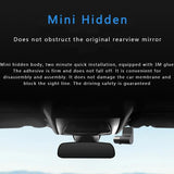 Hd Wifi Adas Driving Recorder With Usb Port - Rear View