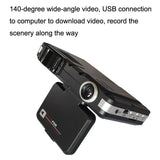 2-In-1 Car Radar & Electronic Dog Detector - Top-Down View