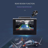Hd Dual Recording Car Driving Recorder With Wifi & Gps Function - M200 - Side View