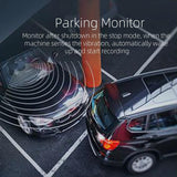 Hd Dual Record Lens Car Rear View Mirror With 5 Screen - A6 Driving Recorder - Front View