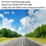 Hd Dual Lens Night Vision Driving Recorder - Hidden Design - Side View