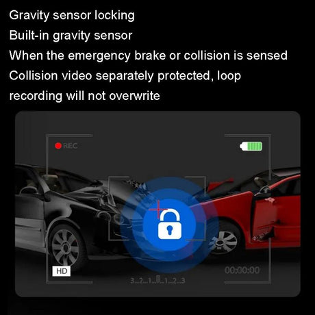 Hd Dual Lens Night Vision Driving Recorder - Hidden Design-1915198013383512068