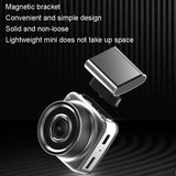 Hd Dual Lens Night Vision Driving Recorder - Hidden Design - Close-Up Angle