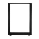 Oikiture Table Legs X2 Metal Rectangle DIY 40x30cm