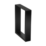 Oikiture 8X Coffee Dining Table Legs Steel Industrial 71x50CM - Low Angle