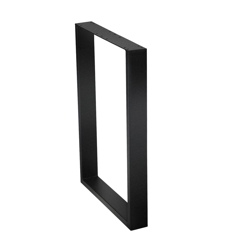 Oikiture 4X Table Legs Bench Box Steel Metal 71 X 50CM