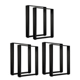 Oikiture 6X Coffee Dining Table Legs DIY Steel Industrial 40CM