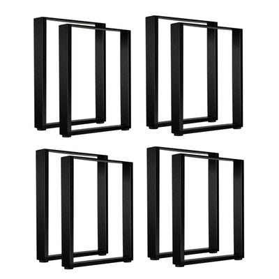 Oikiture 8X Coffee Dining Table Legs DIY Steel Industrial 40CM