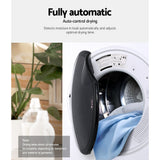 Devanti Tumble Dryer 5kg Fully Auto Black - Side View