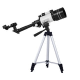 Portable 150X HD Astronomy Telescope with Tripod Optical Outdoor for Kids Adults - Side View