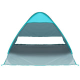Weisshorn Pop Up Beach Tent Camping Hiking 3 Person Sun Shade Fishing Shelter - Side View