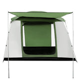 Weisshorn Family Camping Tent 6 Person Hiking Beach Tents Dome Shelter - Side View