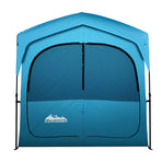 Weisshorn Double Camping Shower Toilet Tent Outdoor Fast Set Up Change Room, image 3