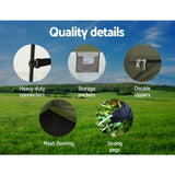 Weisshorn Camping Shower Toilet Tent Outdoor Portable Changing Room Ensuite - 45-Degree Angle