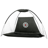 Everfit 3M Golf Practice Net Portable Training Aid Driving Target Tent Black - Side View