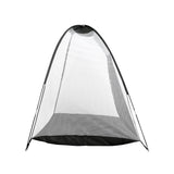 Everfit 3M Golf Practice Net Portable Training Aid Driving Target Tent Black - Top-Down View