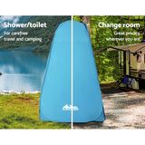 Weisshorn Pop up Camping Shower Toilet Tent Outdoor Privacy Change Room - 45-Degree Angle