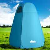 Weisshorn Pop up Camping Shower Toilet Tent Outdoor Privacy Change Room - Close-Up Angle