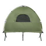 Weisshorn 5-in-1 Camping Tent Cot 1-person Air Mattress Camping Bed - Side View