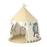 Keezi Kids Play Tent Playhouse Castle with Window Flag Carry Bag 115cmx115cm - Extra Image