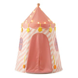 Keezi Kids Play Tent with Star Lights and Window Carry Bag 116cmx153cm Playhouse - Side View