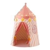 Keezi Kids Play Tent with Star Lights and Window Carry Bag 116cmx153cm Playhouse - Low Angle