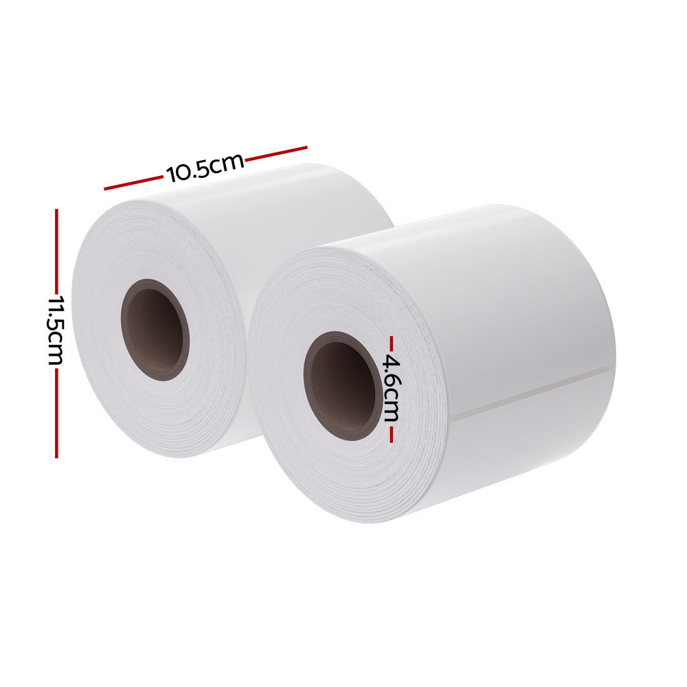 4 Rolls Direct Thermal Labels Paper Printer Paper Barcode?Shipping Stickers