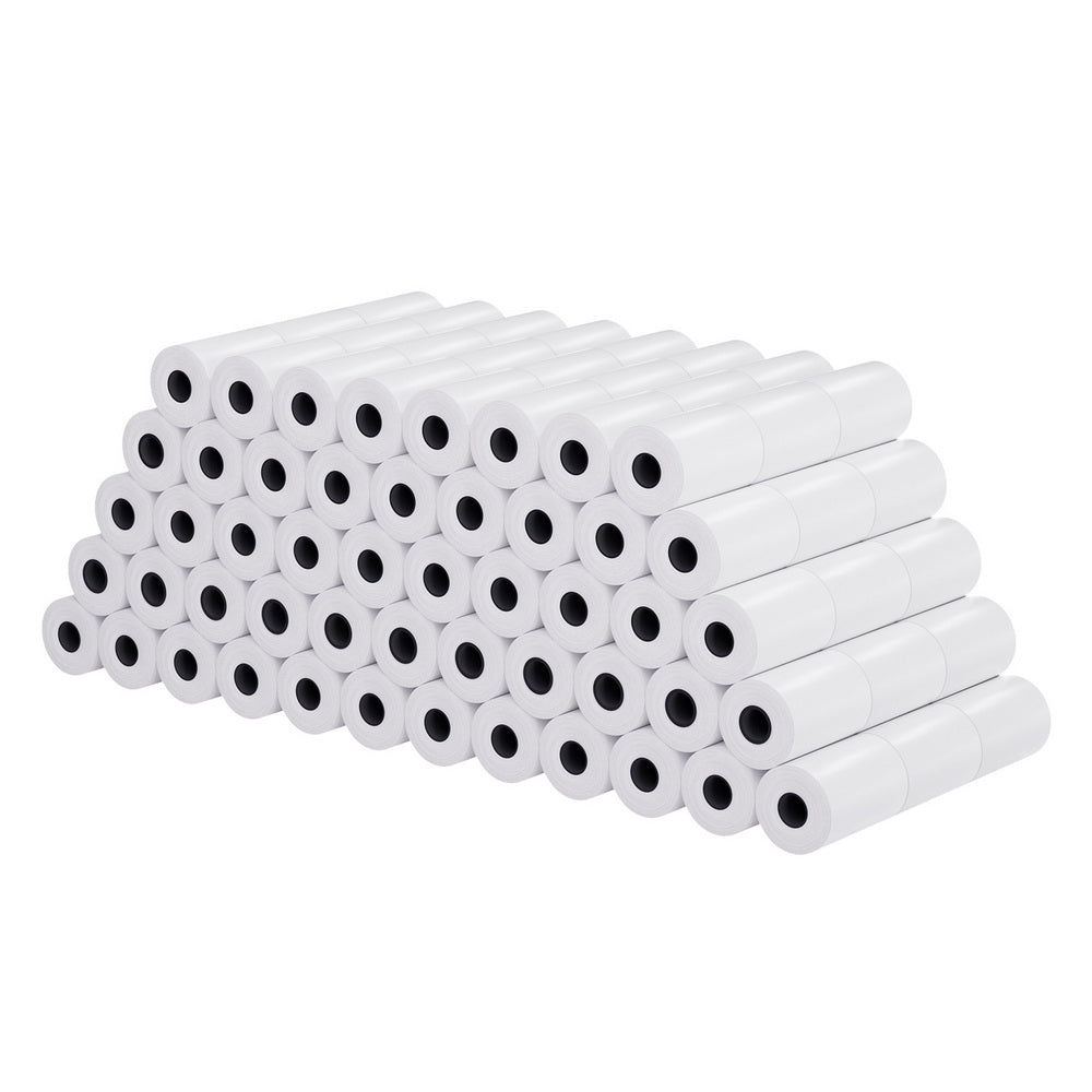 Premium 200-Pack Thermal Receipt Printer Paper Rolls for POS Systems