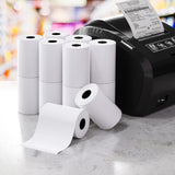 Premium 200-Pack Thermal Receipt Printer Paper Rolls for POS Systems