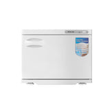 Devanti 23L Towel Warmer UV Sterilizer Heater Cabinet Beauty SPA Salon White - Side View