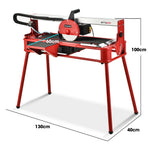 BAUMR-AG 800W Electric Tile Saw Cutter with 200mm (8') Blade, 720mm Cutting Length, Side Extension Table
