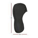Seamanship Full Outboard Boat Motor Engine Cover Dust Rain Protection 100hp -150hp 600D Black - Front View