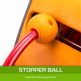 10m Air Hose Reel - Close-Up Angle