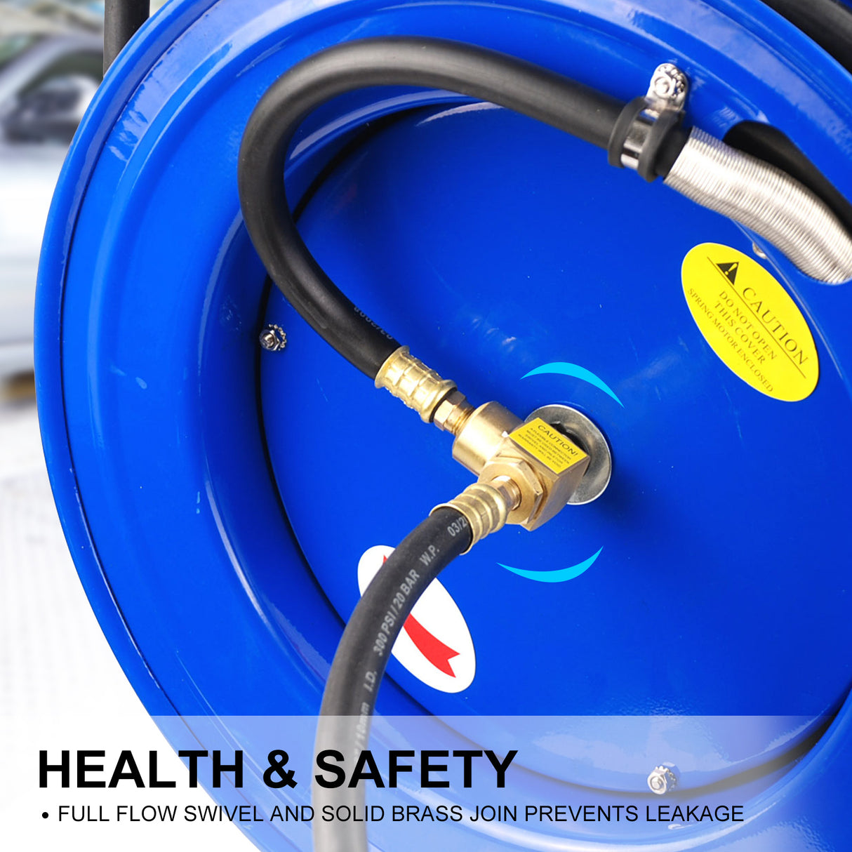 15m Industrial Air Hose Reel