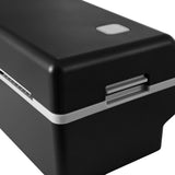 Thermal Label Printer Shipping Address Barcode USB Label Maker with Stand - Rear View