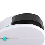 High-Speed Thermal Label Printer for Shipping and Barcodes - USB Compatible - Rear View