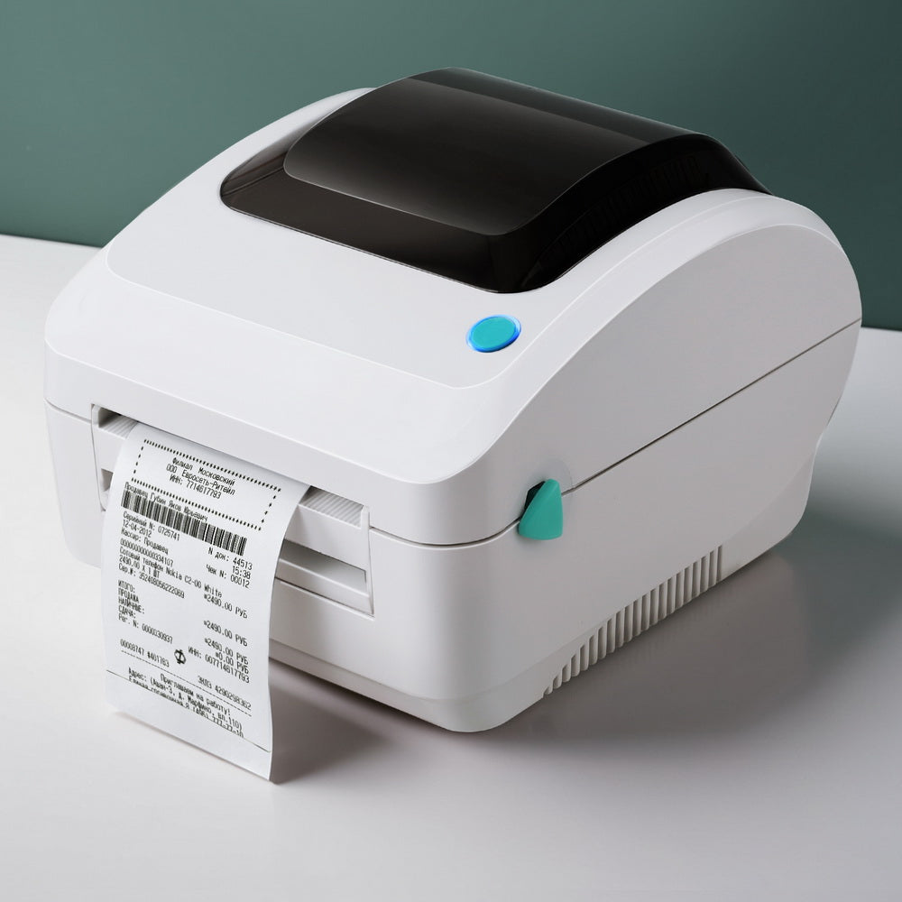 High-Speed Thermal Label Printer for Shipping and Barcodes - USB Compatible