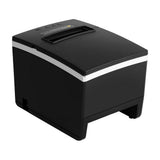 High-Speed Thermal Receipt Printer with Auto Cutter and Label Making Capabilities - Side View
