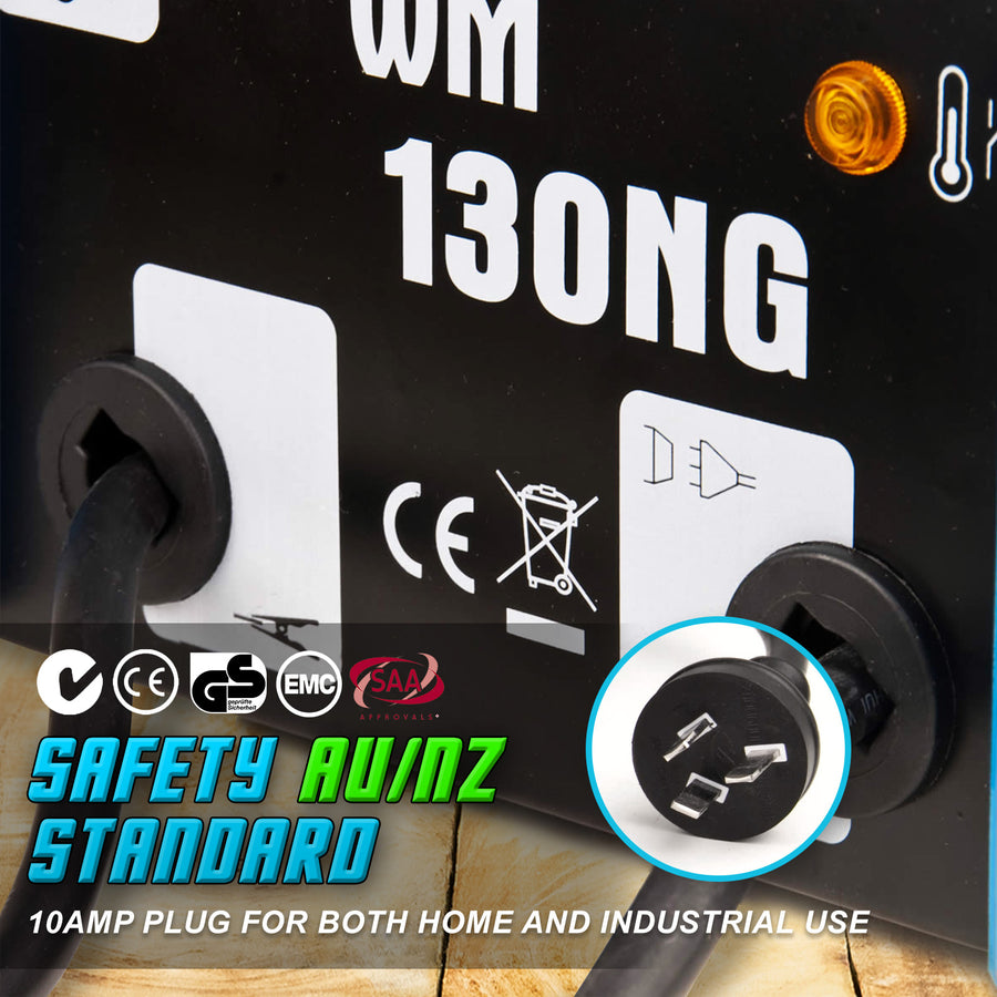 MIG Gasless Welder 130Amp + WIRE