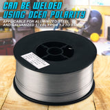 2X 0.8mm Gasless MIG Welding Wire - Side View