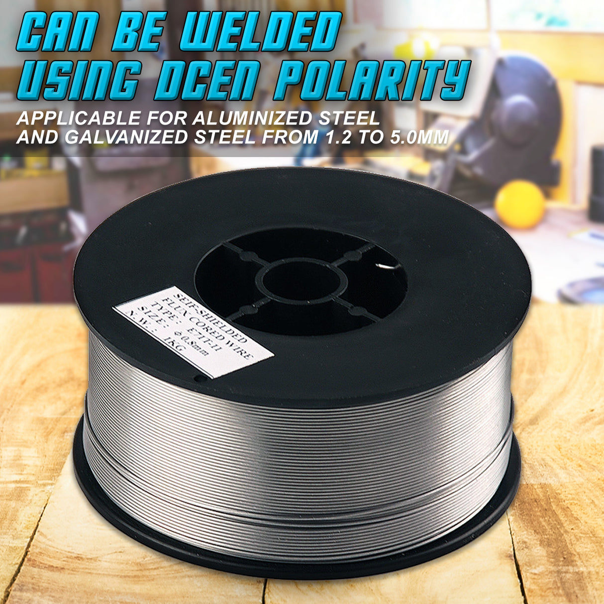 4X 0.8mm Gasless MIG Welding Wire