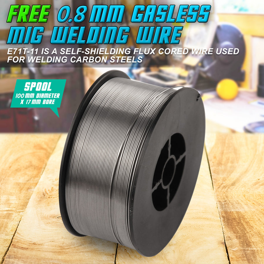 4X 0.8mm Gasless MIG Welding Wire