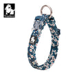 True Love Floral Dog Collar - Blue, XL-1962324872499695617