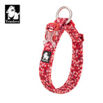 True Love Floral Dog Collar - Red, S-1962324873342750721